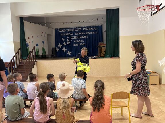 "Bezpieczny Uczeń" - policja i Starostwo edukują najmłodszych tarnowian