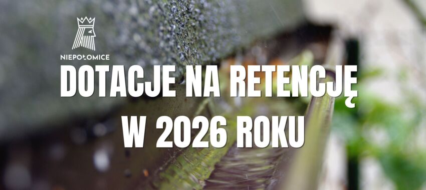 Dotacje na deszczówkę w 2026. Co trzeba wiedzieć?