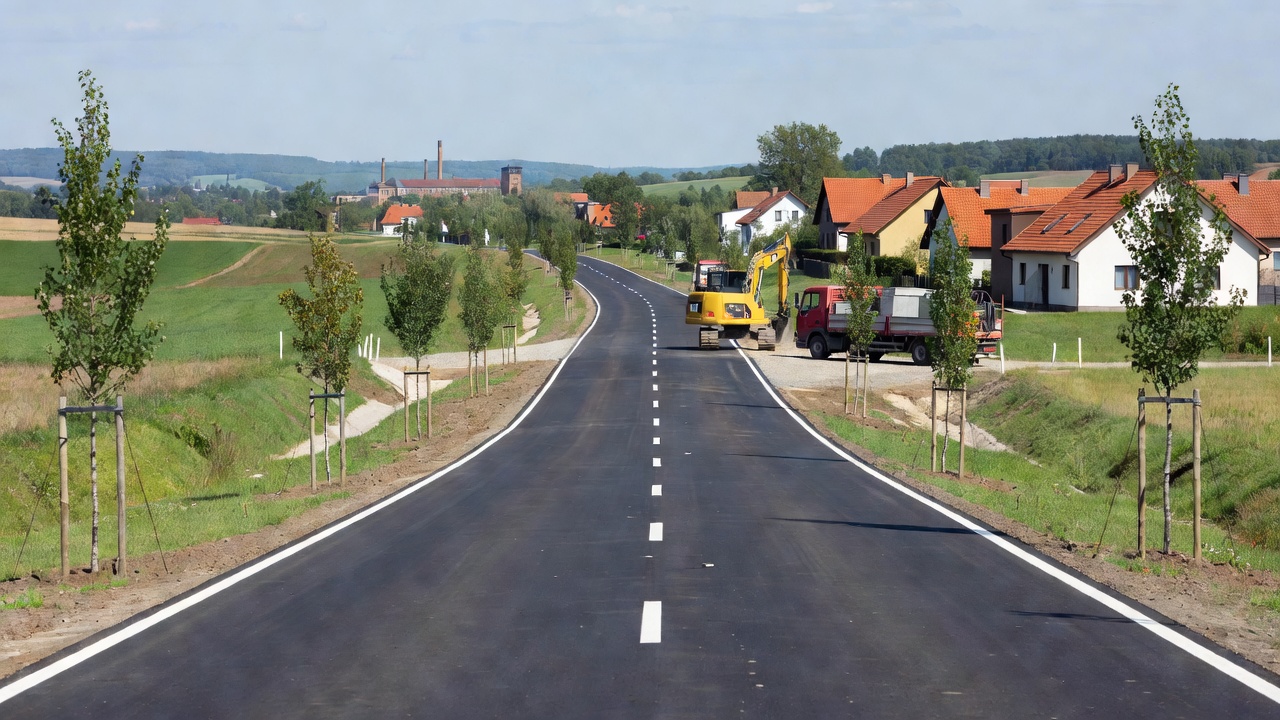 Oświęcim buduje nową infrastrukturę. Droga łącząca Chopina i Wysokie Brzegi gotowa