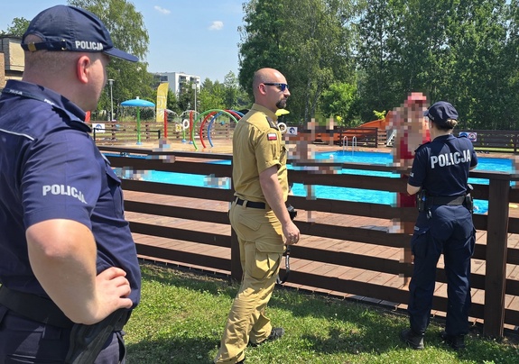 Policja i straż pożarna kontrolują kąpieliska. Apelują o bezpieczne letnie kąpiele