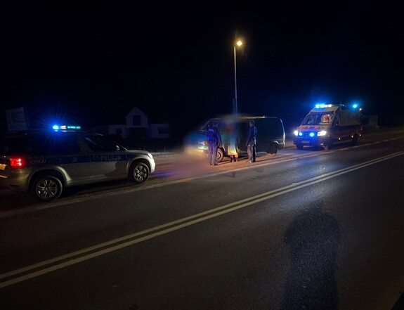 Policjanci z Czarnego Dunajca uratowali nieprzytomnego 54-latka