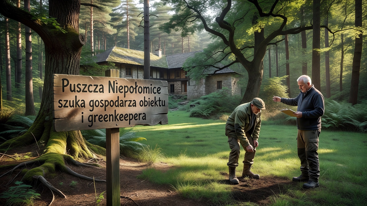 Puszcza Niepołomice szuka gospodarza obiektu i greenkeepera