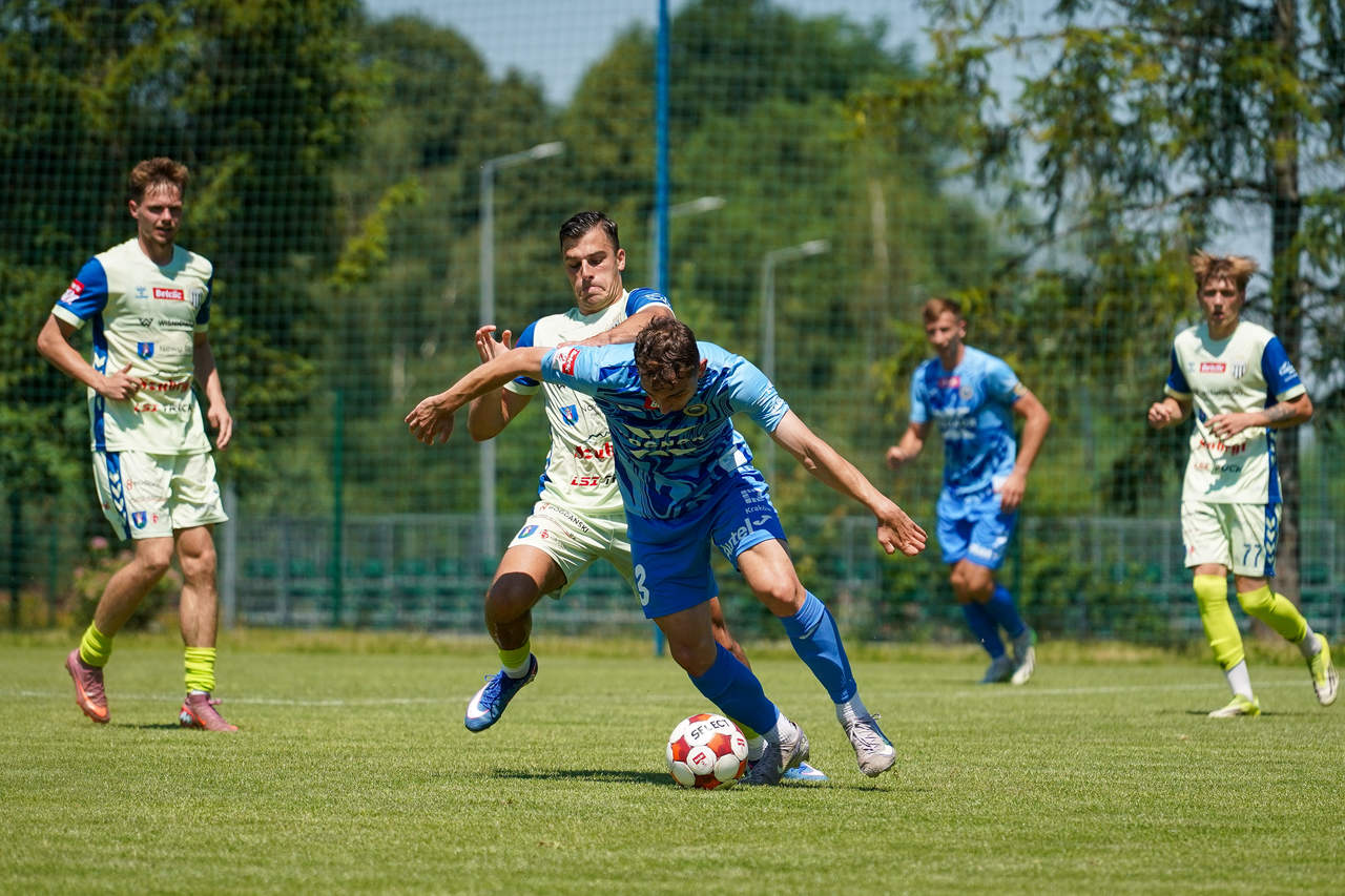 Sandecja i Hutnik podzieliły się punktami w sparingu