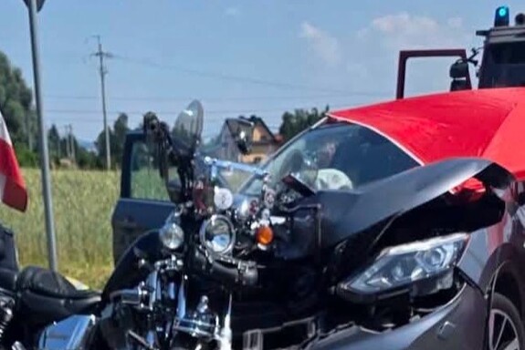 Tragiczny wypadek w Biskupicach Melsztyńskich. Zginął 68-letni motocyklista