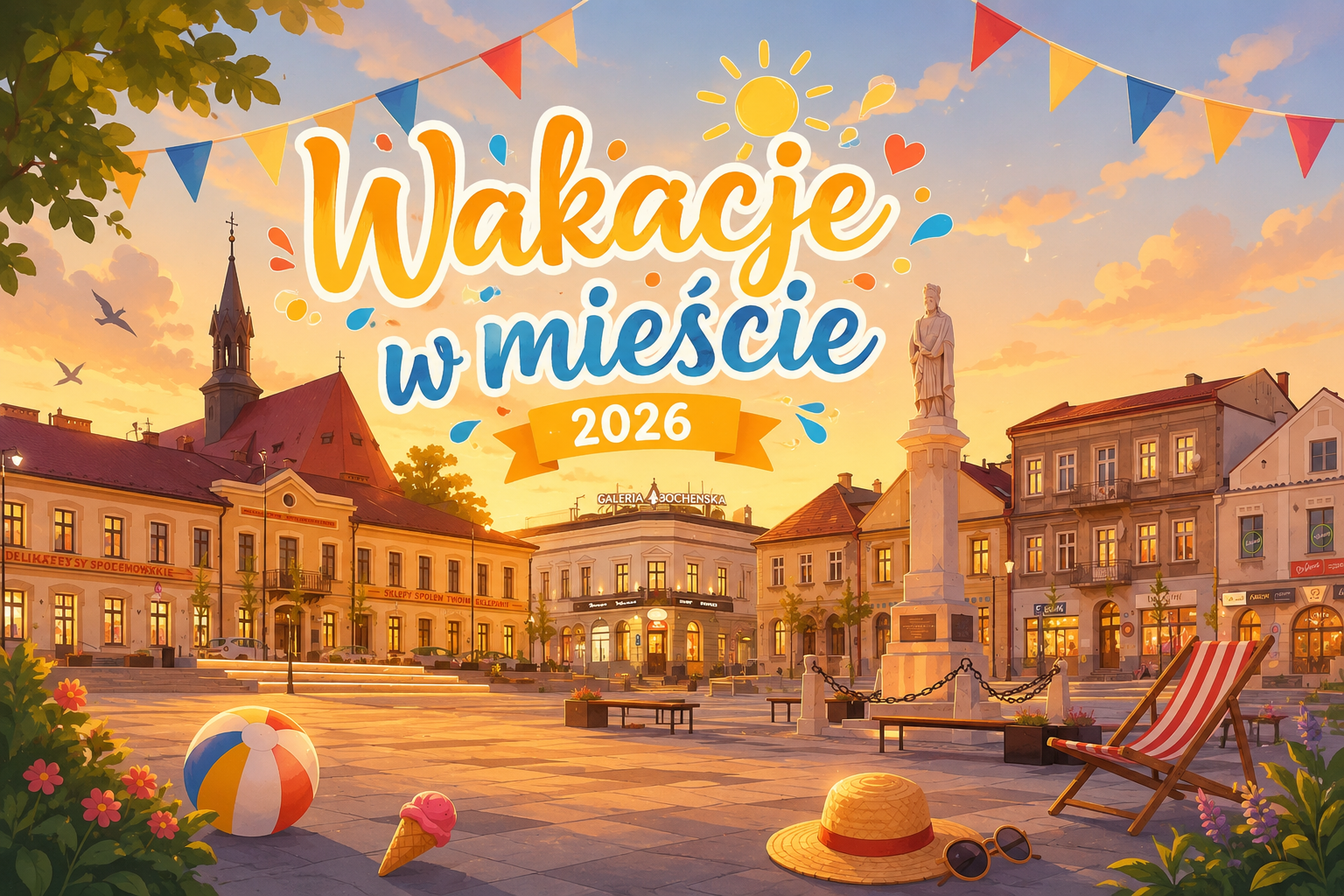 Wakacje w Bochni 2026 - pełna oferta dla dzieci i dorosłych