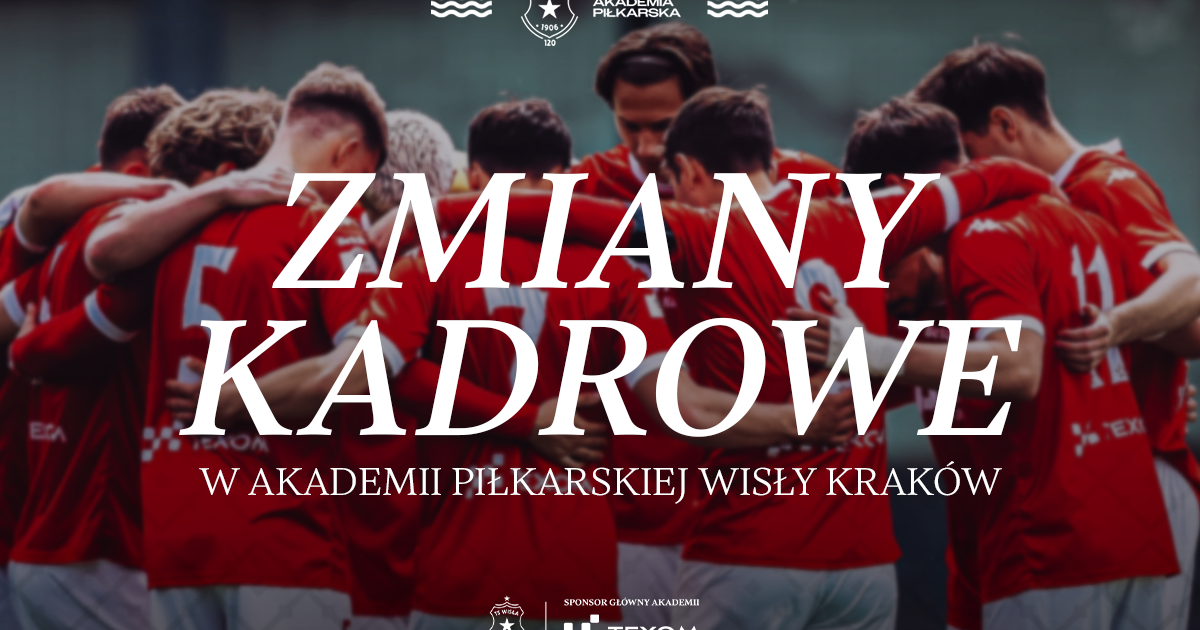 Wisła Kraków rozstaje się z 16 zawodnikami Akademii