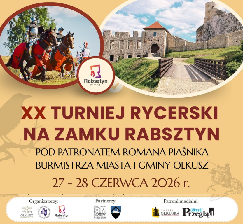 XX Turniej Rycerski w Zamku Rabsztyn. Weekend pełen bitew i widowisk
