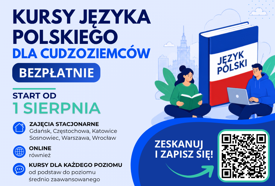 Bezpłatne kursy polskiego dla cudzoziemców. Nabór rozpoczął się