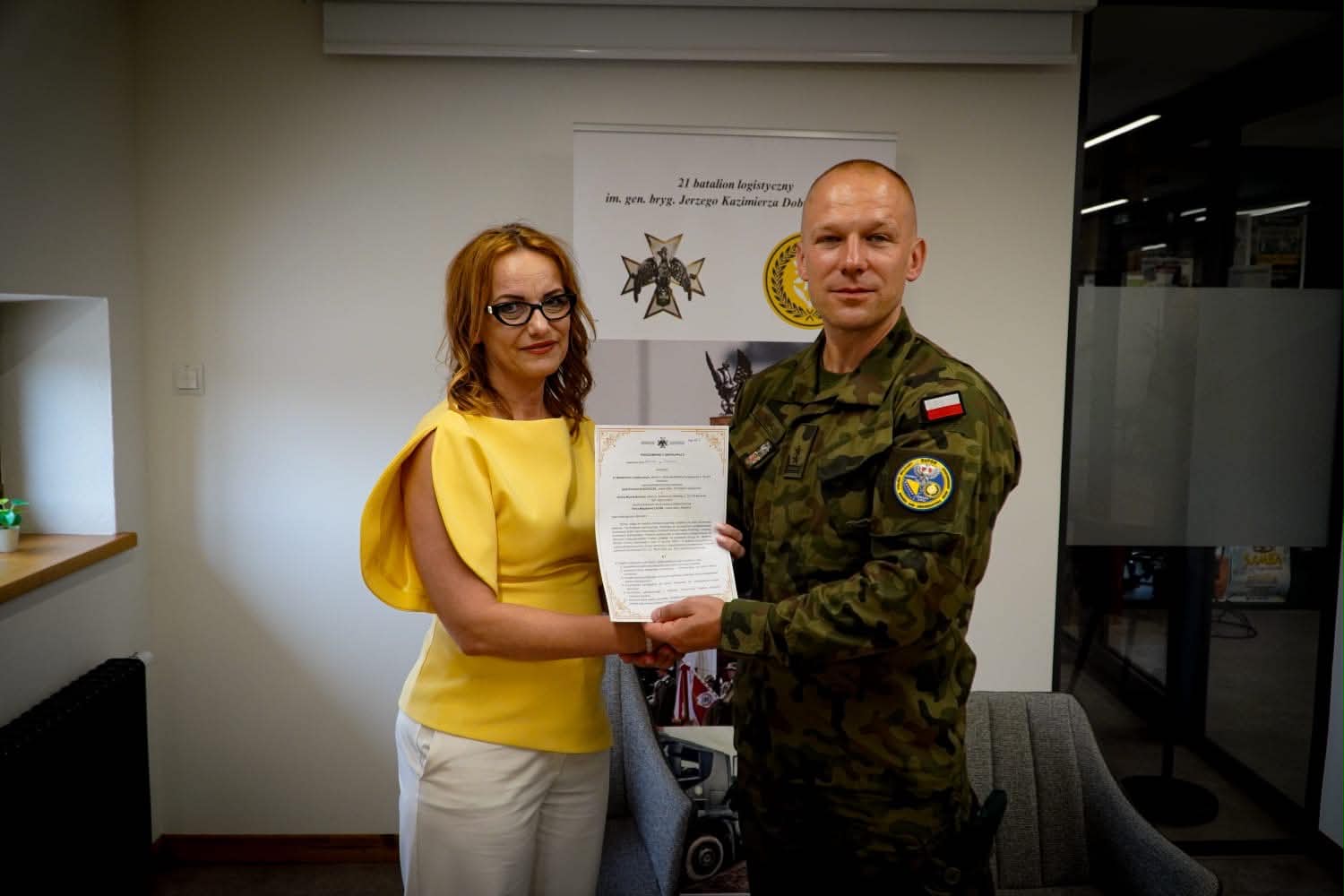 Bochnia i 21. Batalion Logistyczny zawarli umowę o współpracy
