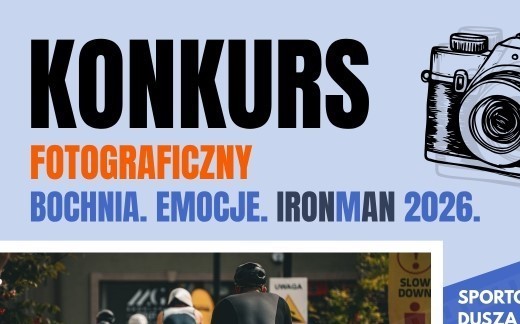 Bochnia szuka fotografii z IRONMAN 2026. Weź udział w konkursie!