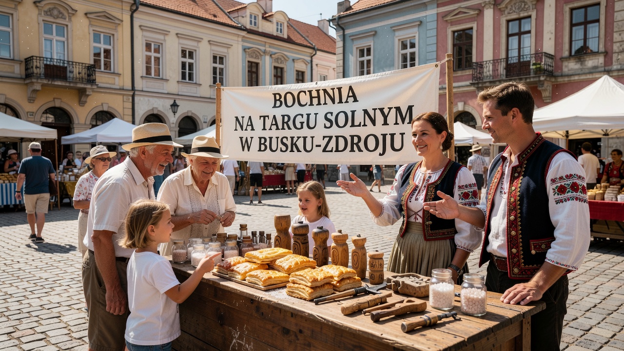 Bochnia zaprezentowała swoje atrakcje na Targu Solnym w Busku-Zdroju