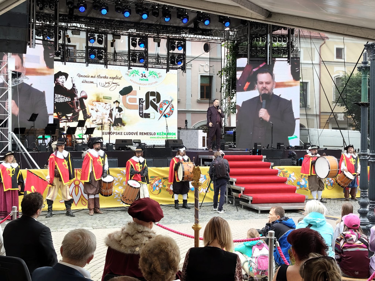 Bochniakie rzemiosło i tradycje na festiwalu w Kieżmarku