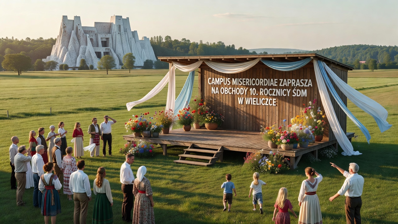Campus Misericordiae zaprasza na obchody 10. rocznicy ŚDM w Wieliczce