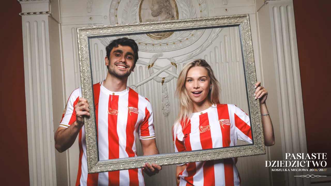 Cracovia prezentuje nową koszulkę na sezon 2026/2027