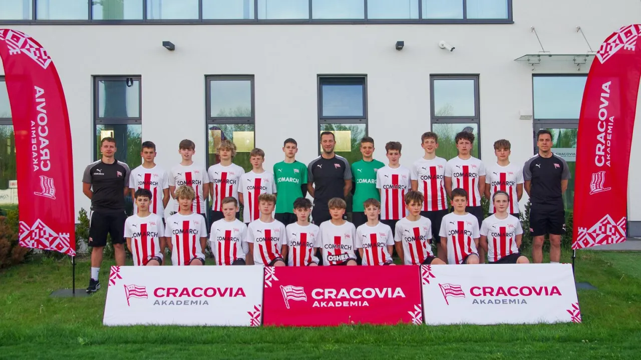 Cracovia U-14 mistrzynikiem grupy Małopolskiej Ligi Trampkarzy