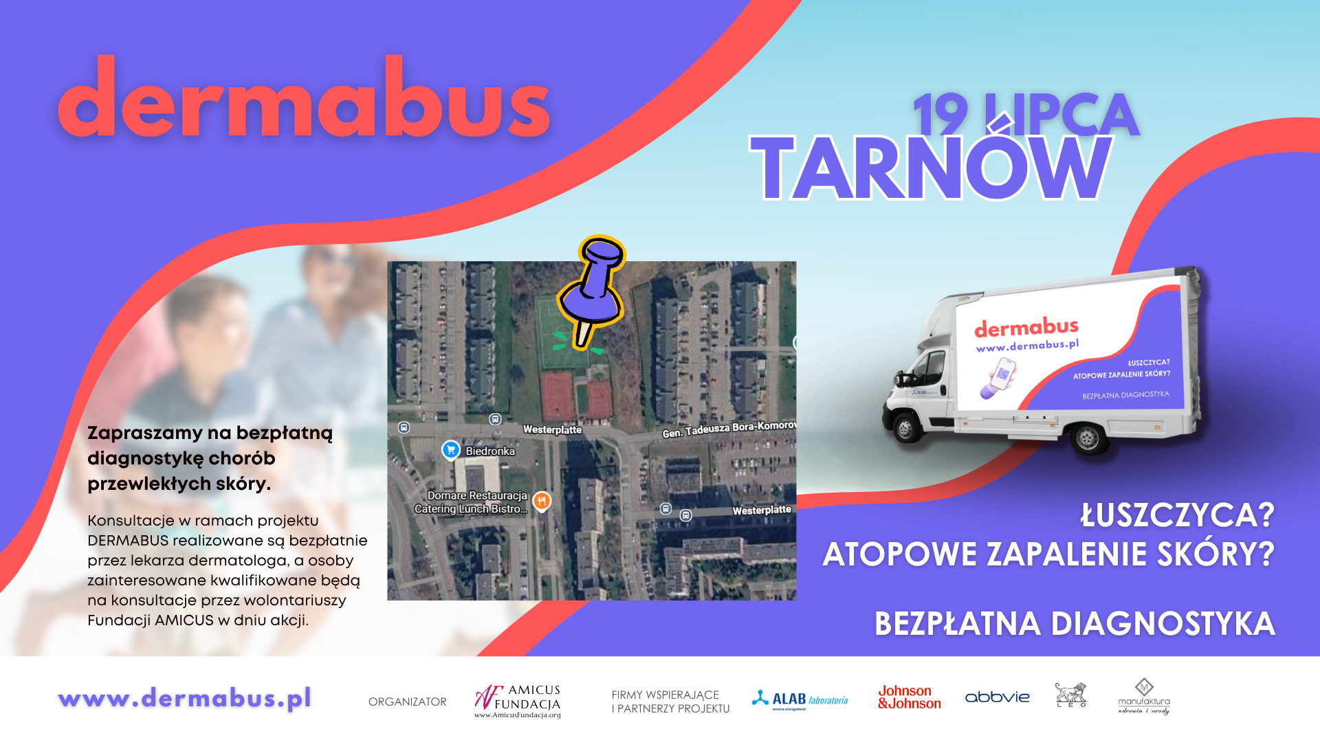 Dermabus w Tarnowie. Niedziela z bezpłatnymi badaniami skóry
