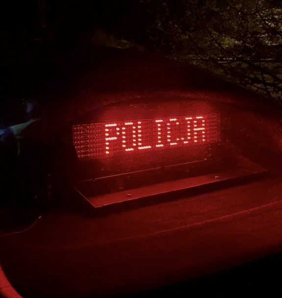 Drift na ulicy Olkusza. 26-latek stracił prawo jazdy i zapłacił mandat