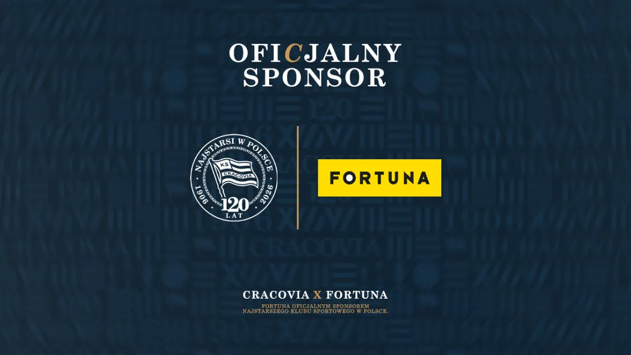 Fortuna Oficjalnym Sponsorem Cracovii. Nowa umowa z zakładami bukmacherskimiDolacz do nas