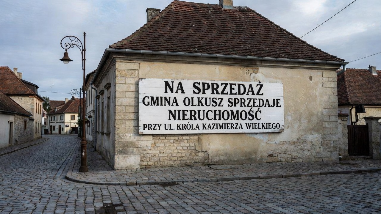 Gmina Olkusz sprzedaje nieruchomość przy ul. Króla Kazimierza Wielkiego