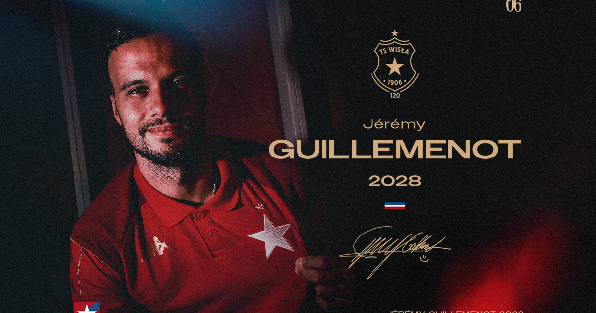 Jérémy Guillemenot nowym zawodnikiem Wisły Kraków