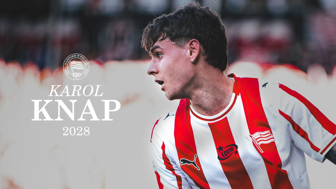 Karol Knap przedłużył kontrakt z Cracovią do 2028 roku
