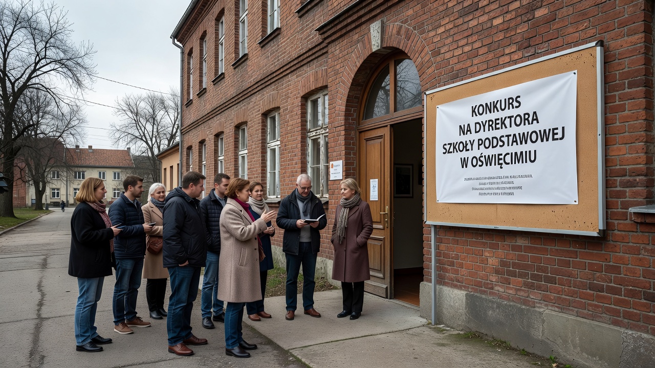 Konkurs na dyrektora szkoły podstawowej w Oświęcimiu