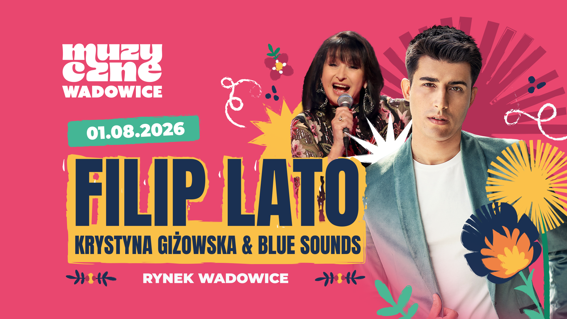 Motocykle, muzyka i serca. Wadowice zapraszają na bezpłatny festiwal