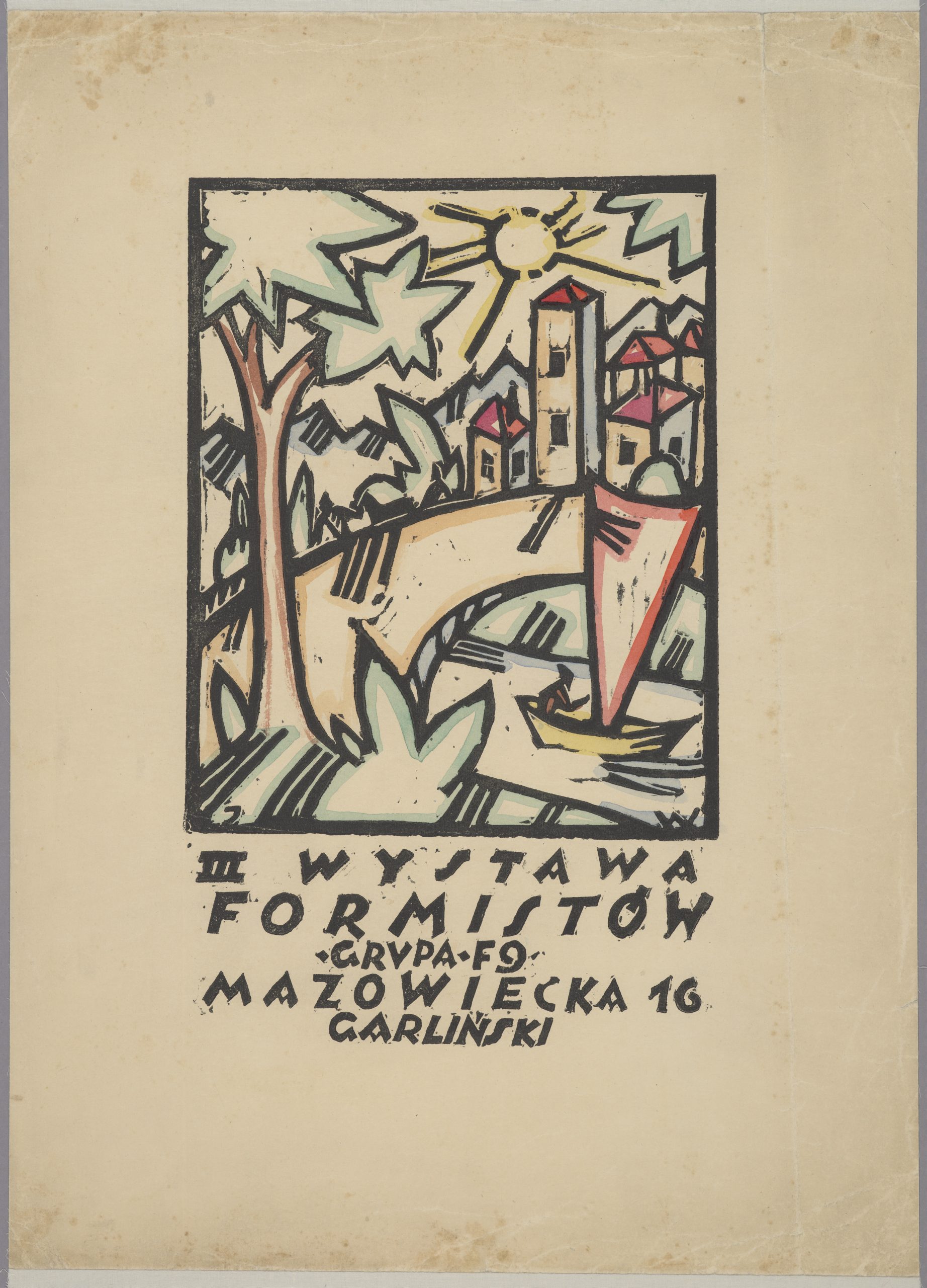 Muzeum Narodowe kupiło rzadki plakat Wronieckiego z 1922 roku