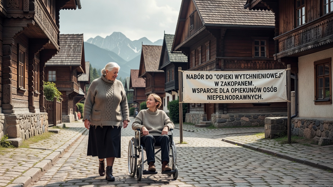 Nabór do "Opieki Wytchnieniowej" w Zakopanem. Wsparcie dla opiekunów osób niepełnosprawnych