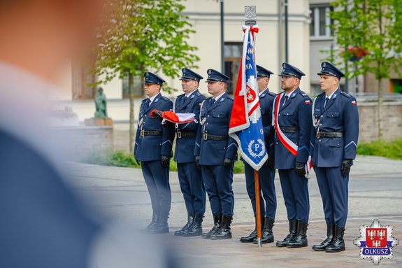 Olkusz uczcił Święto Policji. Awanse dla 56 funkcjonariuszy