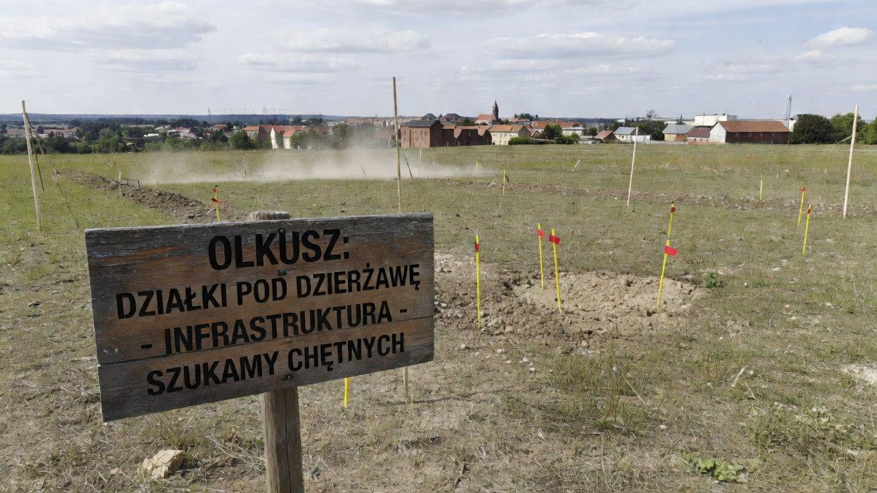 Olkusz wystawia działki do dzierżawy. Szukają chętnych na infrastrukturę