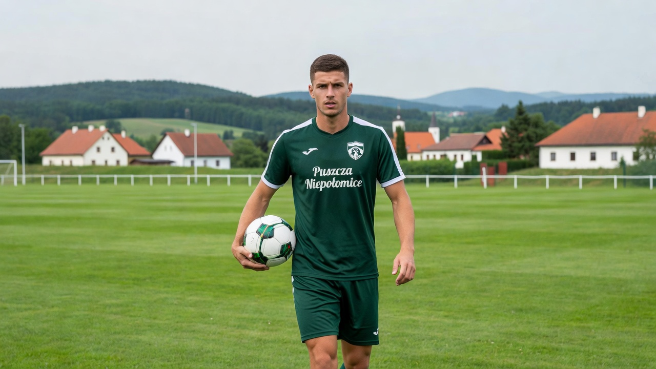 Oskar Gerstenstein nowym napastnikiem Puszczy Niepołomice