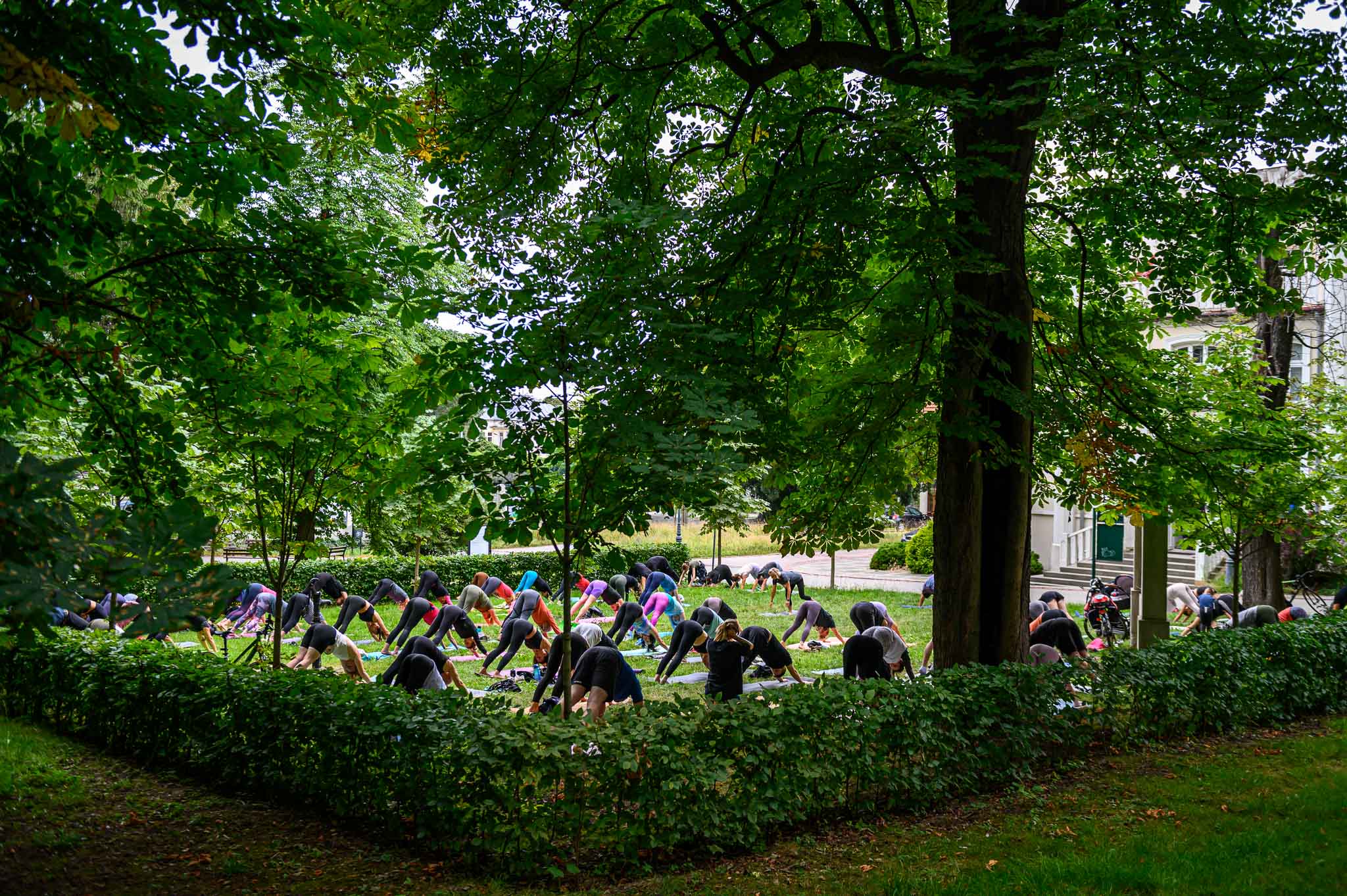Ostatni wakacyjny pilates w Parku Strzeleckim. Zajęcia dla wszystkich