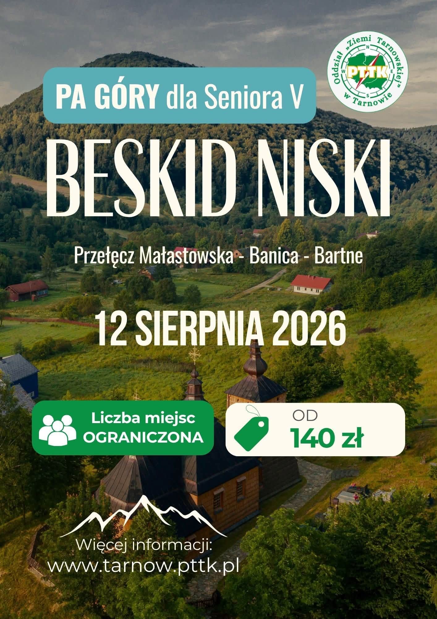 "Pa - Góry dla Seniora" wraca do Tarnowa. Piąta edycja wycieczki w Pieniny