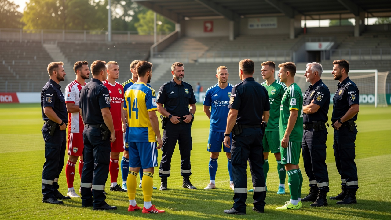 Policja i małopolskie kluby piłkarskie wspólnie o bezpieczeństwie na stadionach