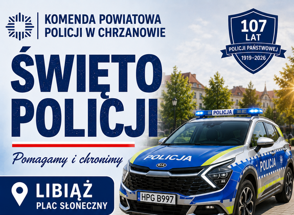 Policja w Libiążu zaprosi na Święto z pokazami sprzętu i konkursami