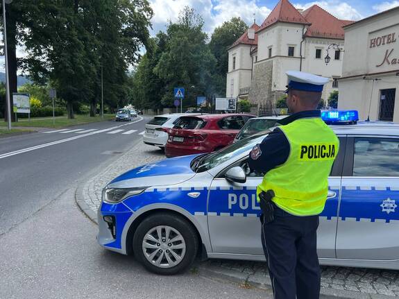 Policja zabezpieczała weekend pełen imprez w powiecie suskim