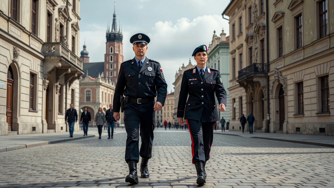 Polsko-włoskie patrole wrócą na ulice Krakowa