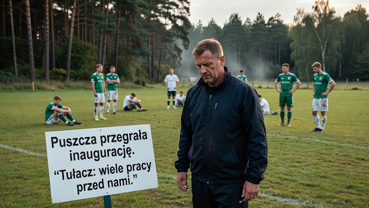 Puszcza przegrała inaugurację. Tułacz: wiele pracy przed nami