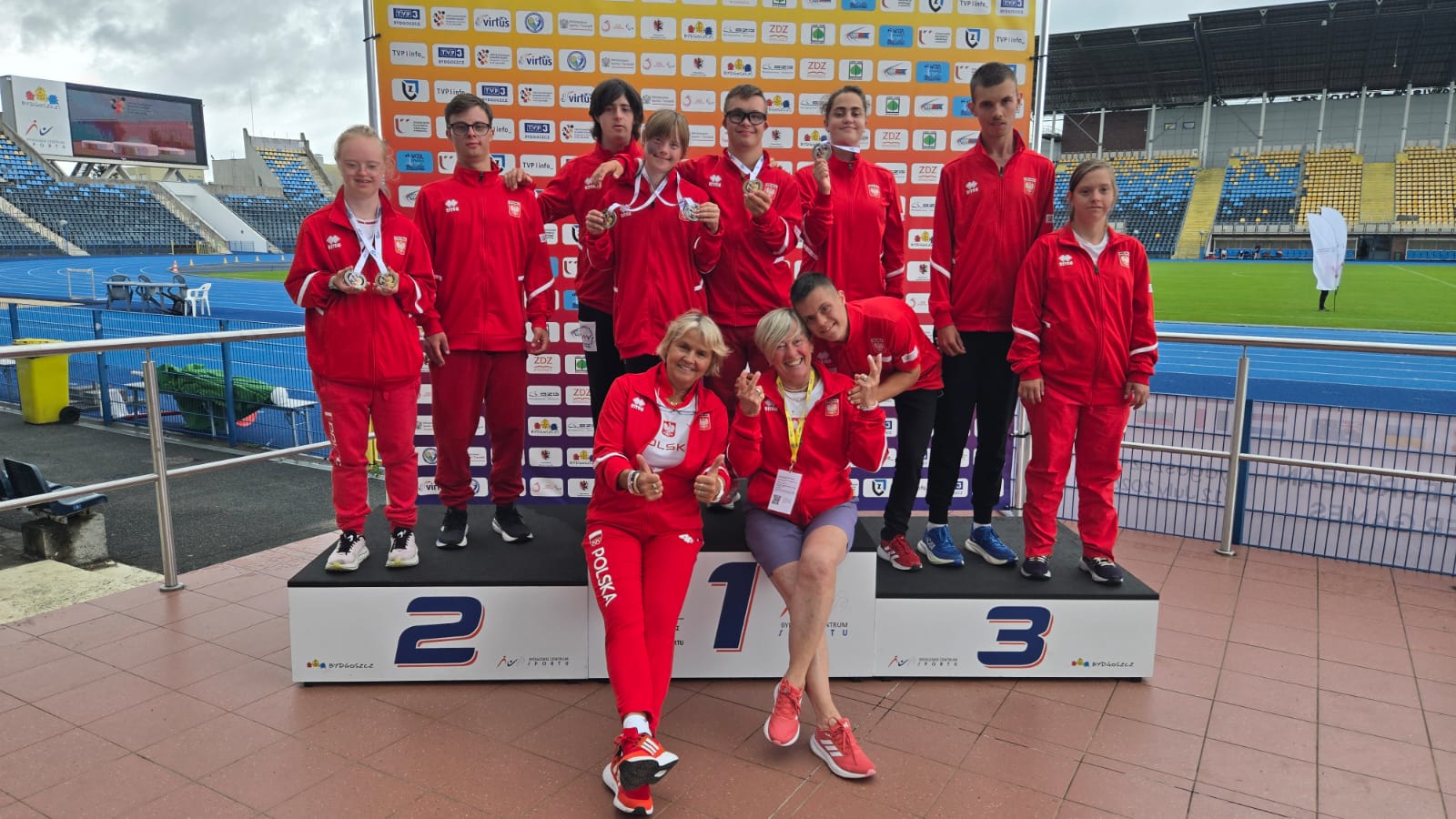 Siedmioro zakopiańskich lekkoatletów zdobyło 11 medali na Igrzyskach Europejskich VIRTUS