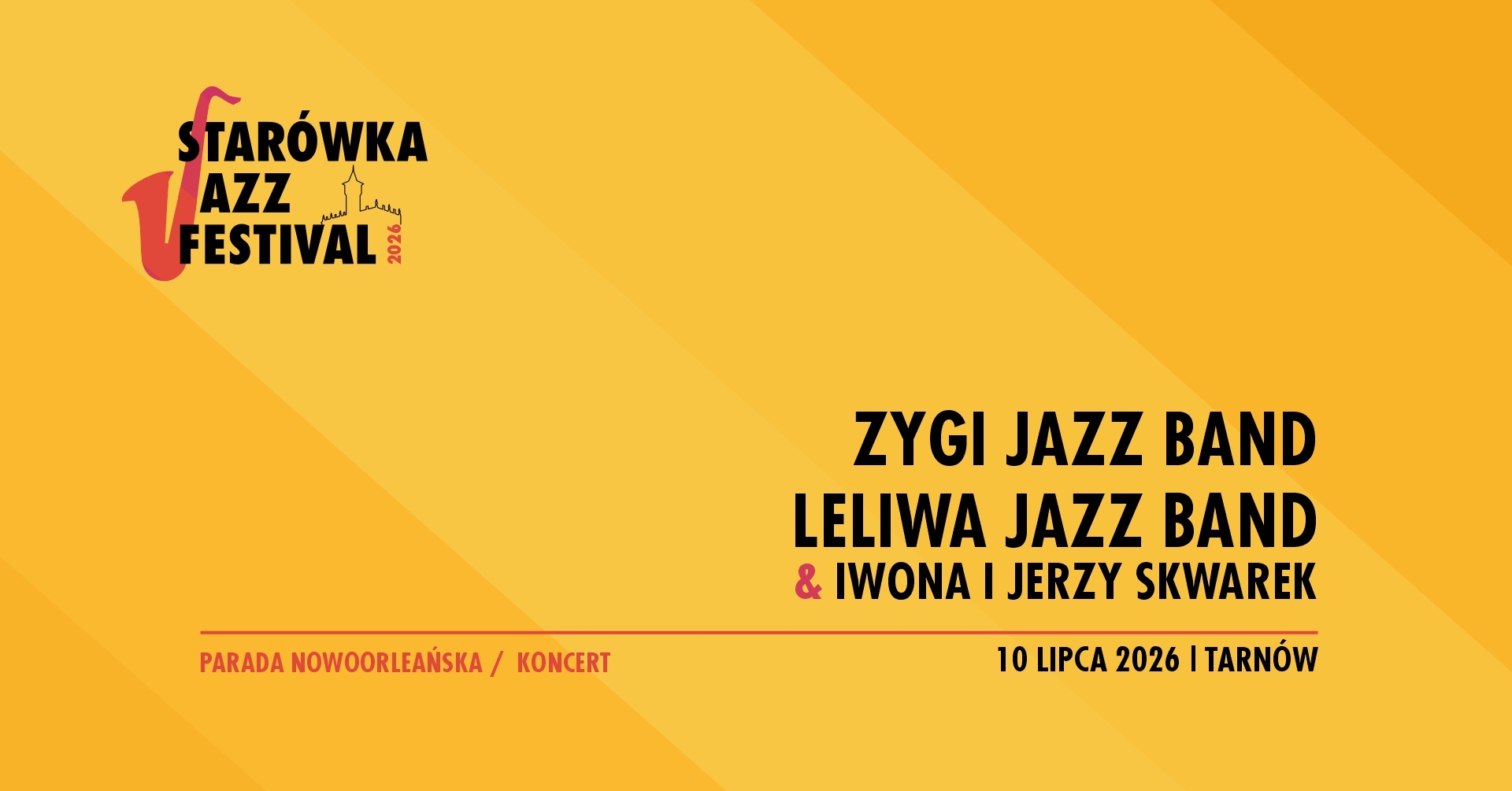 Starówka Jazz Festival: koncert tradycyjnego jazzu w Tarnowie