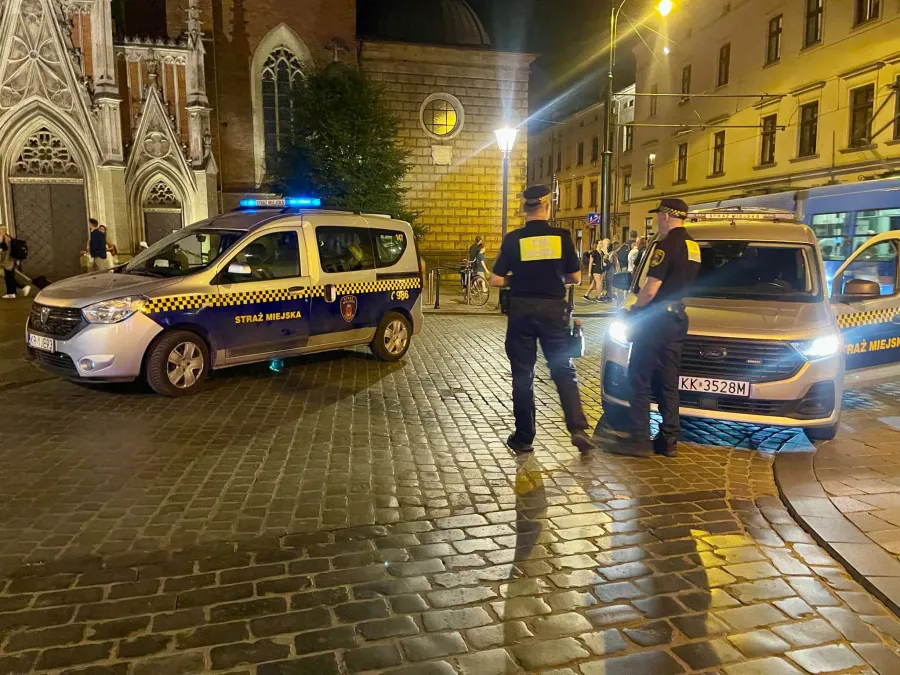 Straż miejska wylegitymowała 98 osób w centrum Krakowa