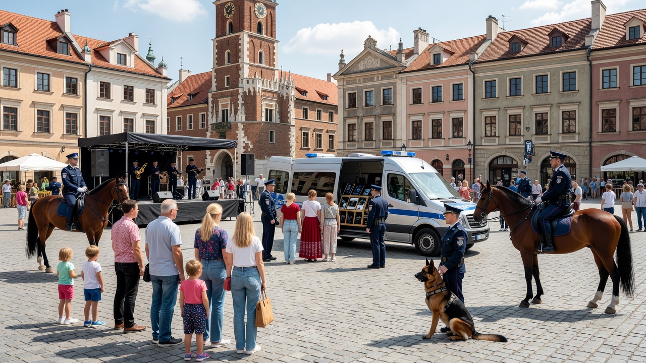 Święto Policji na tarnowskim Rynku. Będą atrakcje i goście specjalni