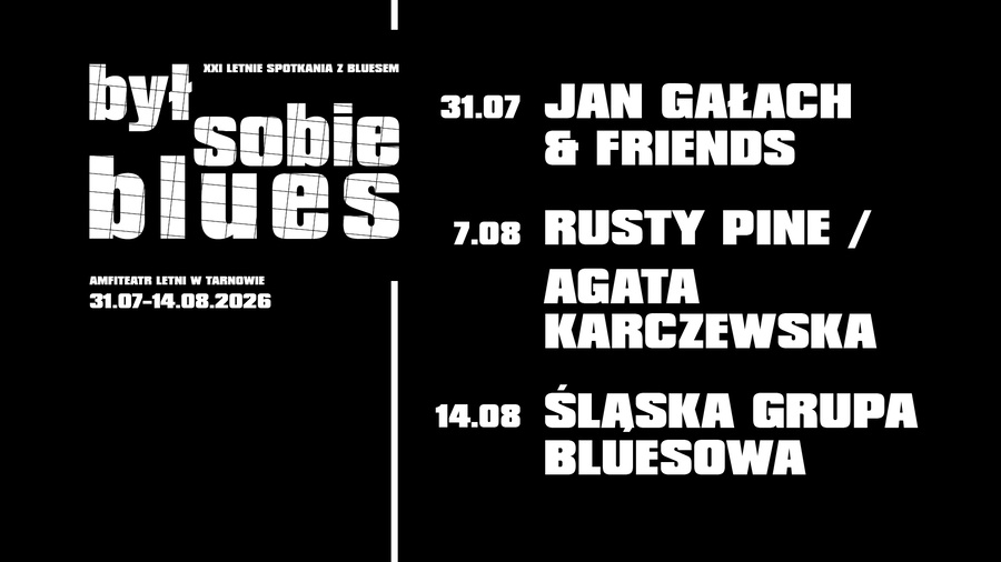 Tarnów szykuje trzydniowy festiwal bluesa w Amfiteatrze Letnim