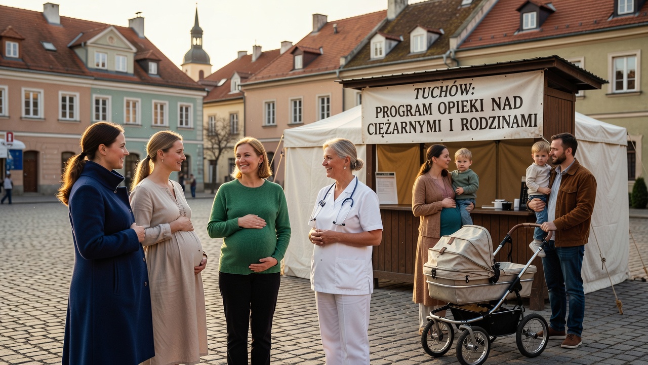 Tuchów uruchamia kompleksowy program opieki nad ciężarnymi i rodzinami