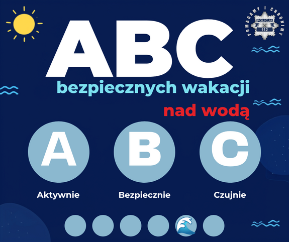 Wakacje nad wodą. Policja apeluje: przestrzegajcie zasad bezpieczeństwa