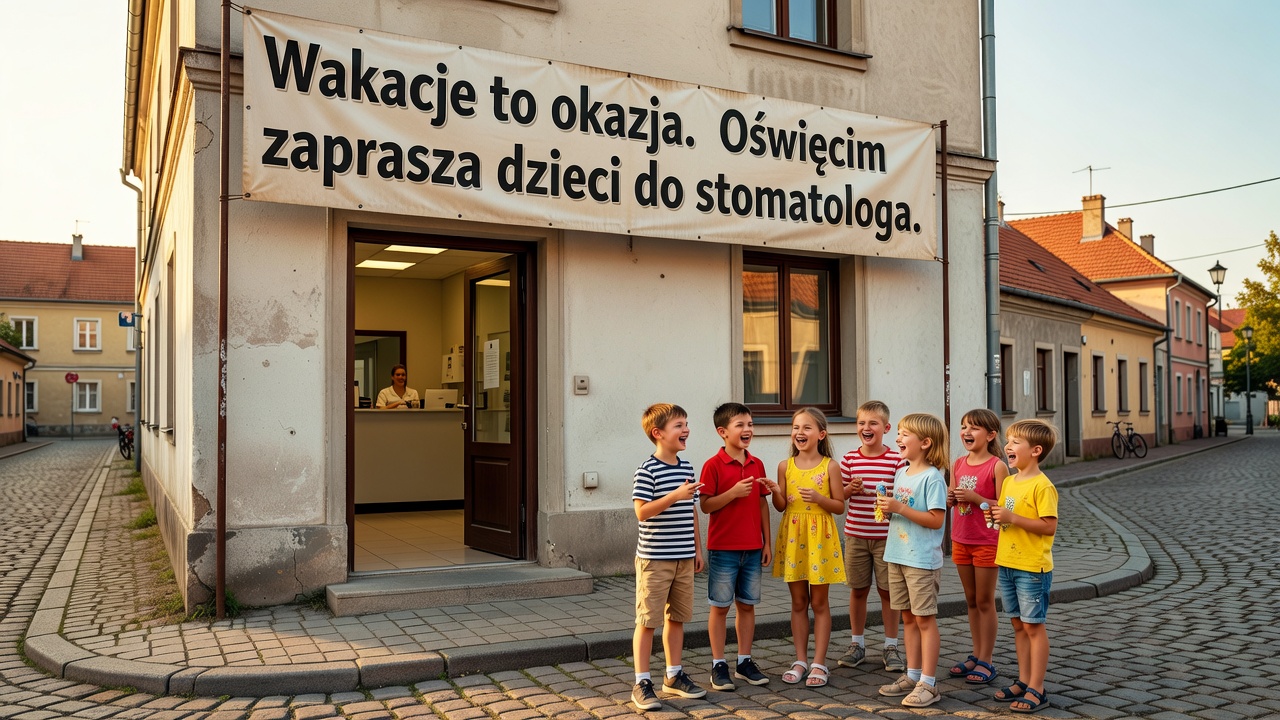 Wakacje to okazja. Oświęcim zaprasza dzieci do stomatologa