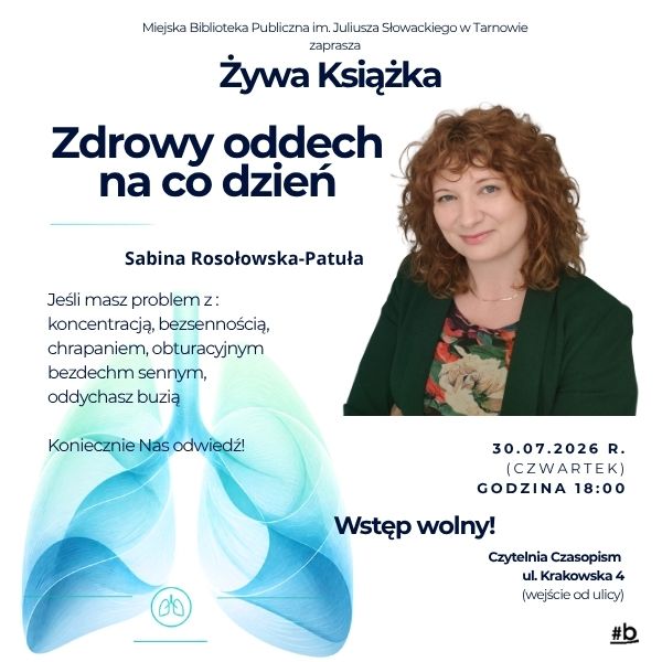 Warsztaty o zdrowym oddechu w Miejskiej Bibliotece Publicznej