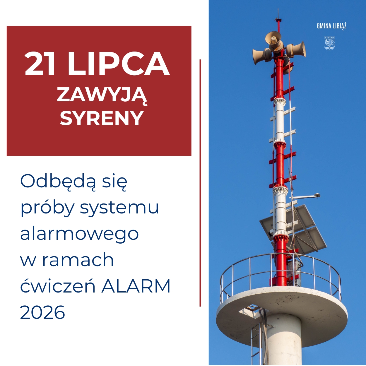 We wtorek zawyją syreny. To ćwiczenia systemu alarmowania