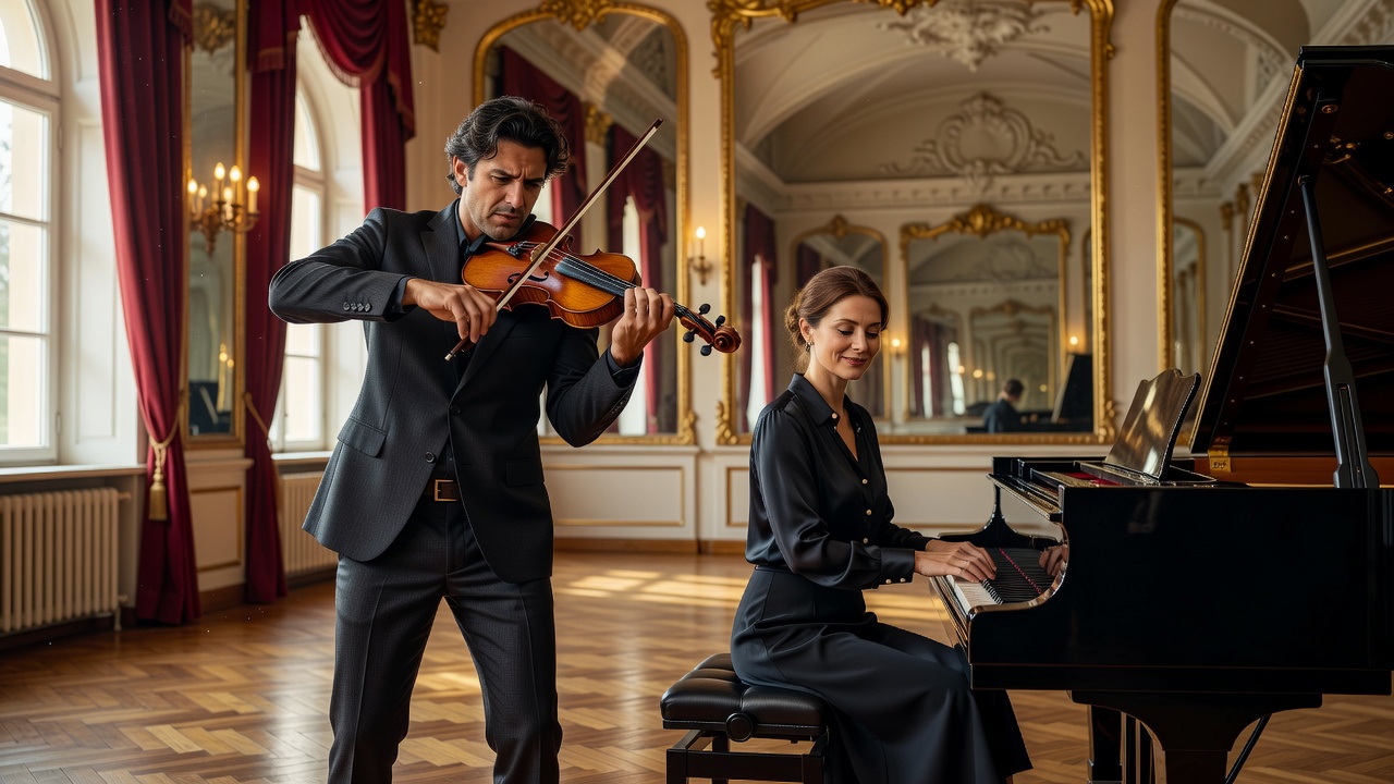 Włoski duet „Con Brio" zagra w Sali Lustrzanej w Tarnowie